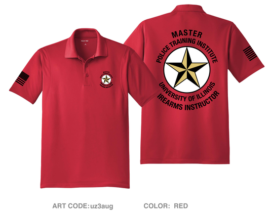 Police Training Institute-MFI Hi-Tech Performance Men's SS Polo - uz3aug