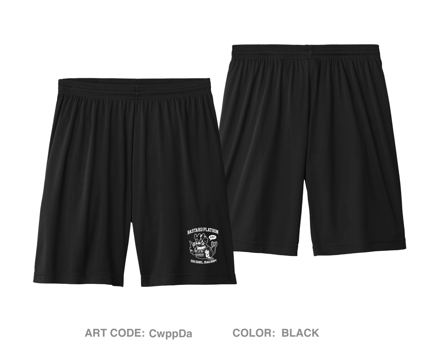 Bastard Platoon ACO 1-181 Hi-Tech Performance Shorts - CwppDa