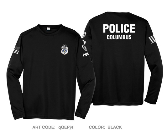 POLICE Hi-Tech Performance Unisex LS Tee - qQEPj4