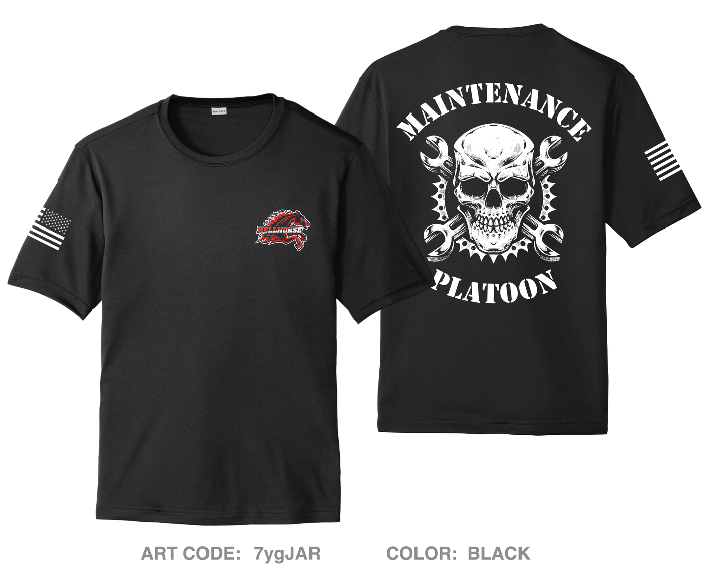 MAINTENANCE PLATOON, RHHT, RSS, 11TH ACR Hi-Tech Performance Unisex SS Tee - 7ygJAR