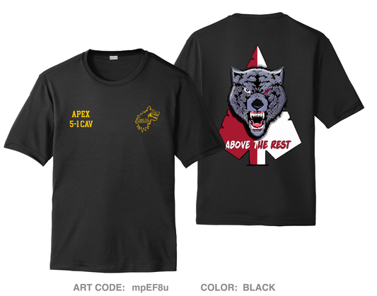 A TRP, 5-1 CAV, 1|11 ABN DIV Hi-Tech Performance Unisex SS Tee - mpEF8u