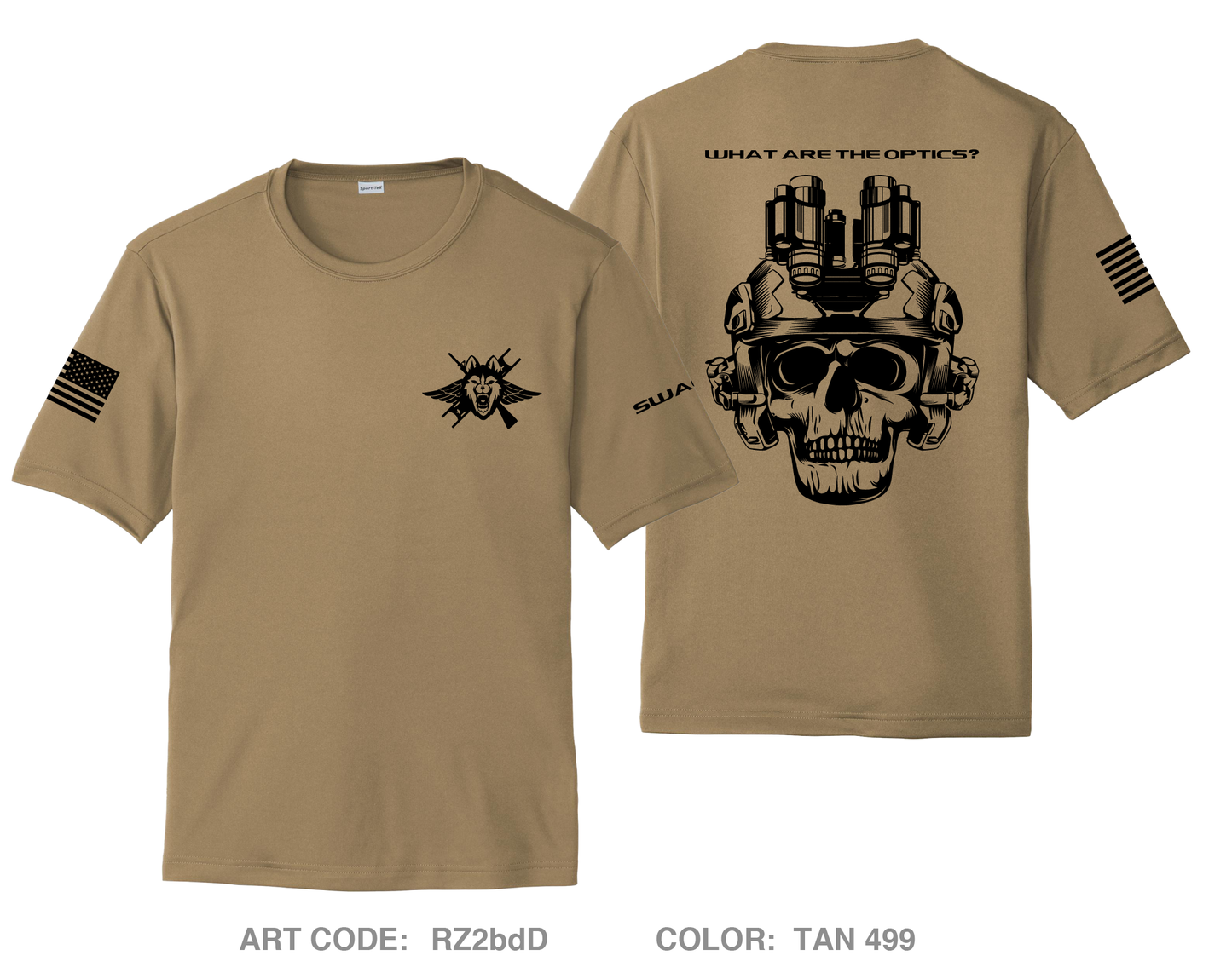 Special Warfare Airman Club (SWAC) Detachment 910 Hi-Tech Performance Unisex SS Tee - RZ2bdD