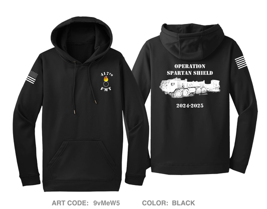 417th En Co FMT Hi-Tech Performance Hoodie - 9vMeW5