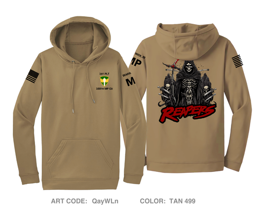 169th MP Co Hi-Tech Performance Hoodie - QayWLn