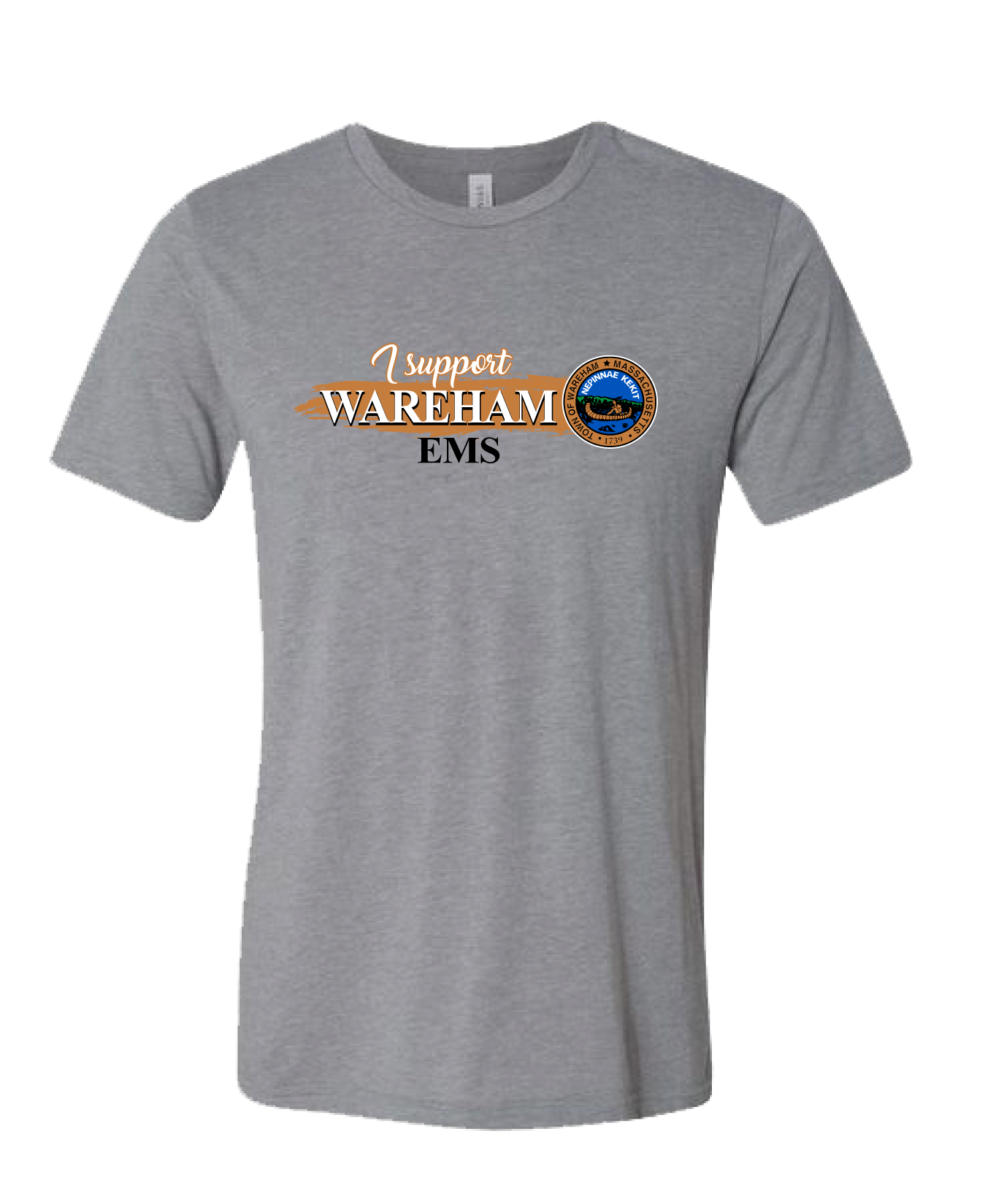 Wareham EMS Comfort Unisex Triblend SS Tee - Lighthouse