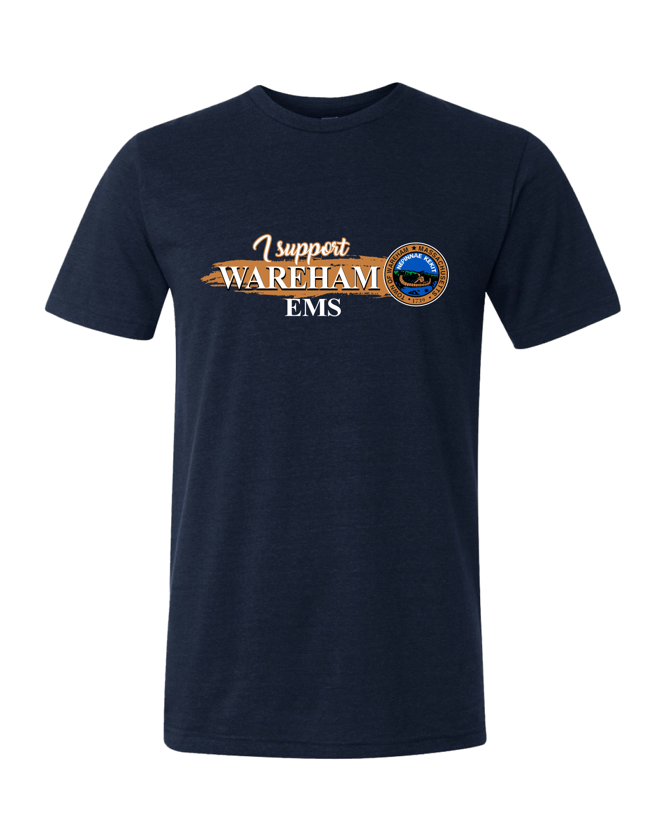 Wareham EMS Comfort Unisex Triblend SS Tee - Lighthouse