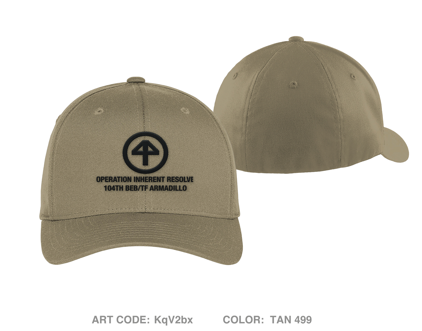 HHT 1-102nd ENG Embroidered Flexfit Cap - KqV2bx