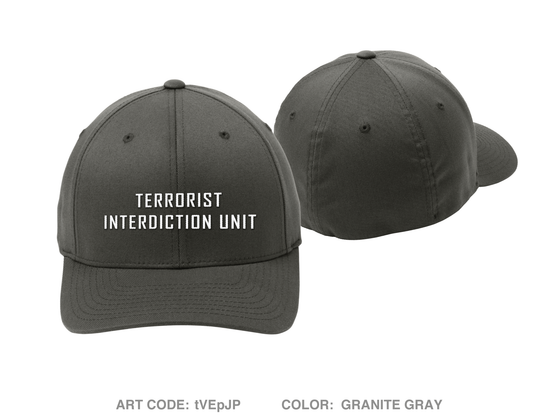 Terrorist Interdiction Unit Embroidered Flexfit Cap - tVEpJP