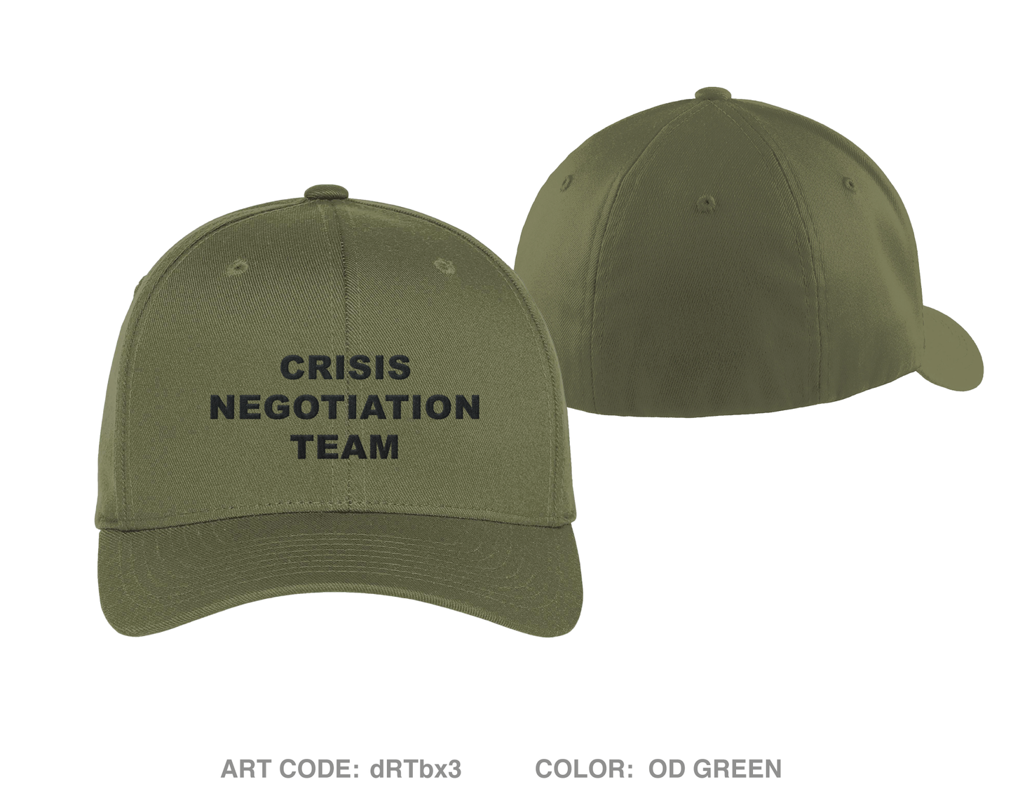 IDOC Crisis Negotiation Team Embroidered Flexfit Cap - dRTbx3