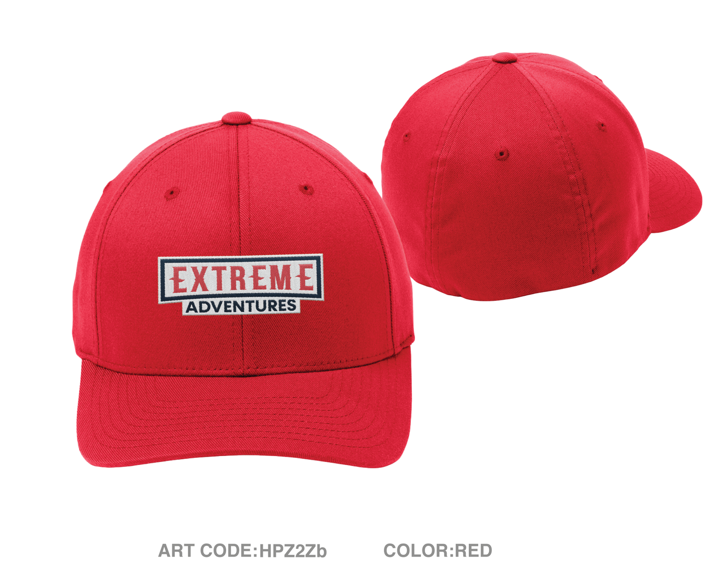 Extreme Adventures Embroidered Flexfit Cap - HPZ2Zb