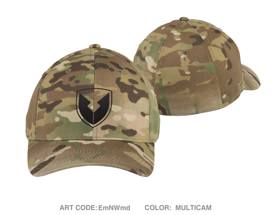 HHC, USAG, FICA Embroidered Flexfit Cap - EmNWmd