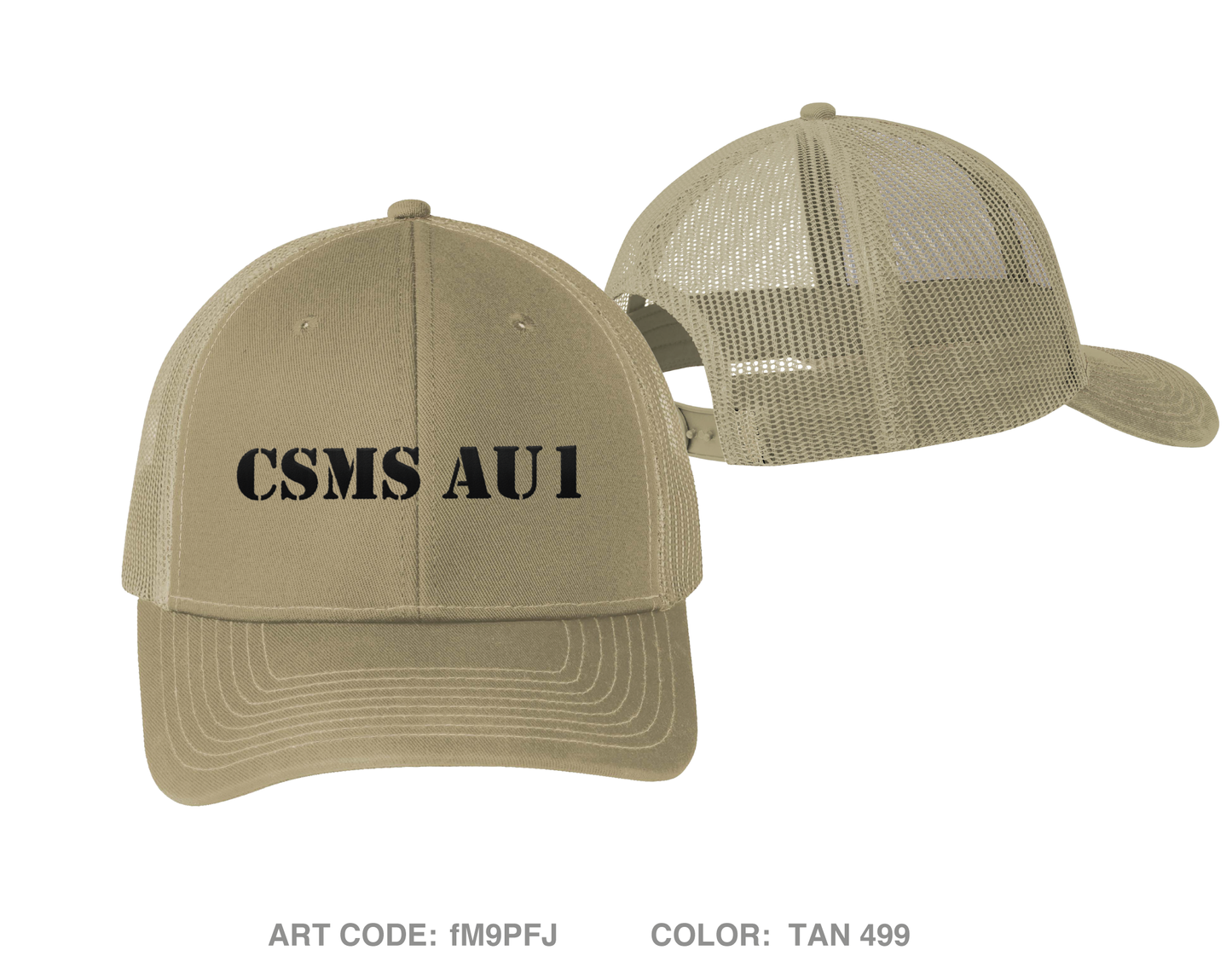 Ohio CSMS Automotive 1 Embroidered Snapback Trucker Cap - fM9PFJ