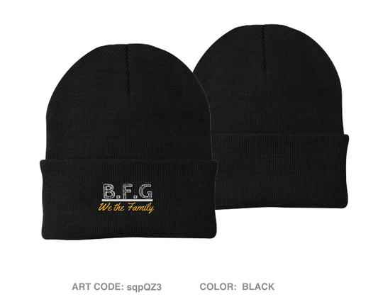 BFG ELITE FUNDRAISING COLLECTION Embroidered Knit Beanie - sqpQZ3