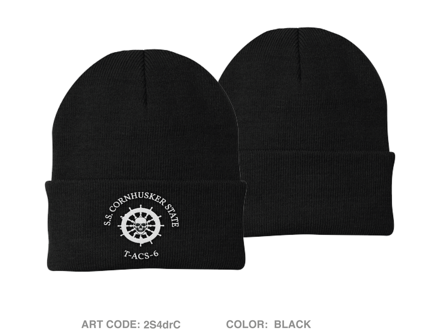 All Fetched Up Embroidered Knit Beanie - 2S4drC