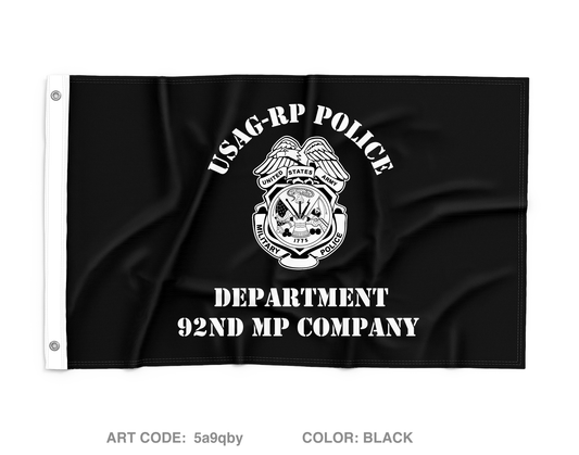 92md MP Road Gear Wall Flag - 5a9qby