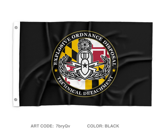 EOD Technology Center Wall Flag - 7bryQv