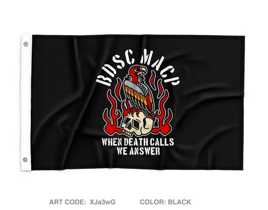 MACP, 54th QM CO (MA) Wall Flag - XJa3wG