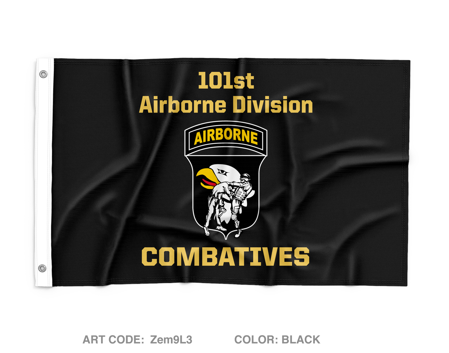 The Sabalauski Air Assault School (TSAAS) Wall Flag - Zem9L3