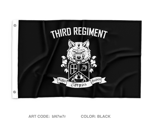 3rd Regiment, USCC, USMA Wall Flag - bN7w7r