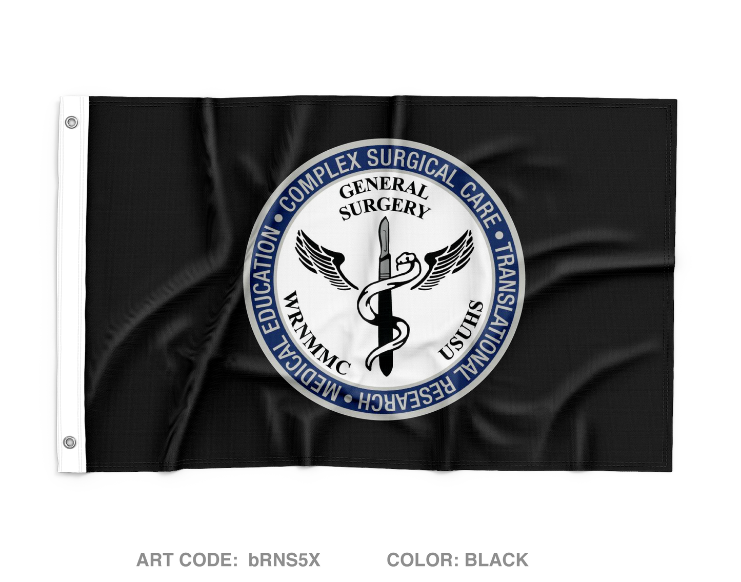 Walter Reed Military Medical Center General Surgery Wall Flag - bRNS5X