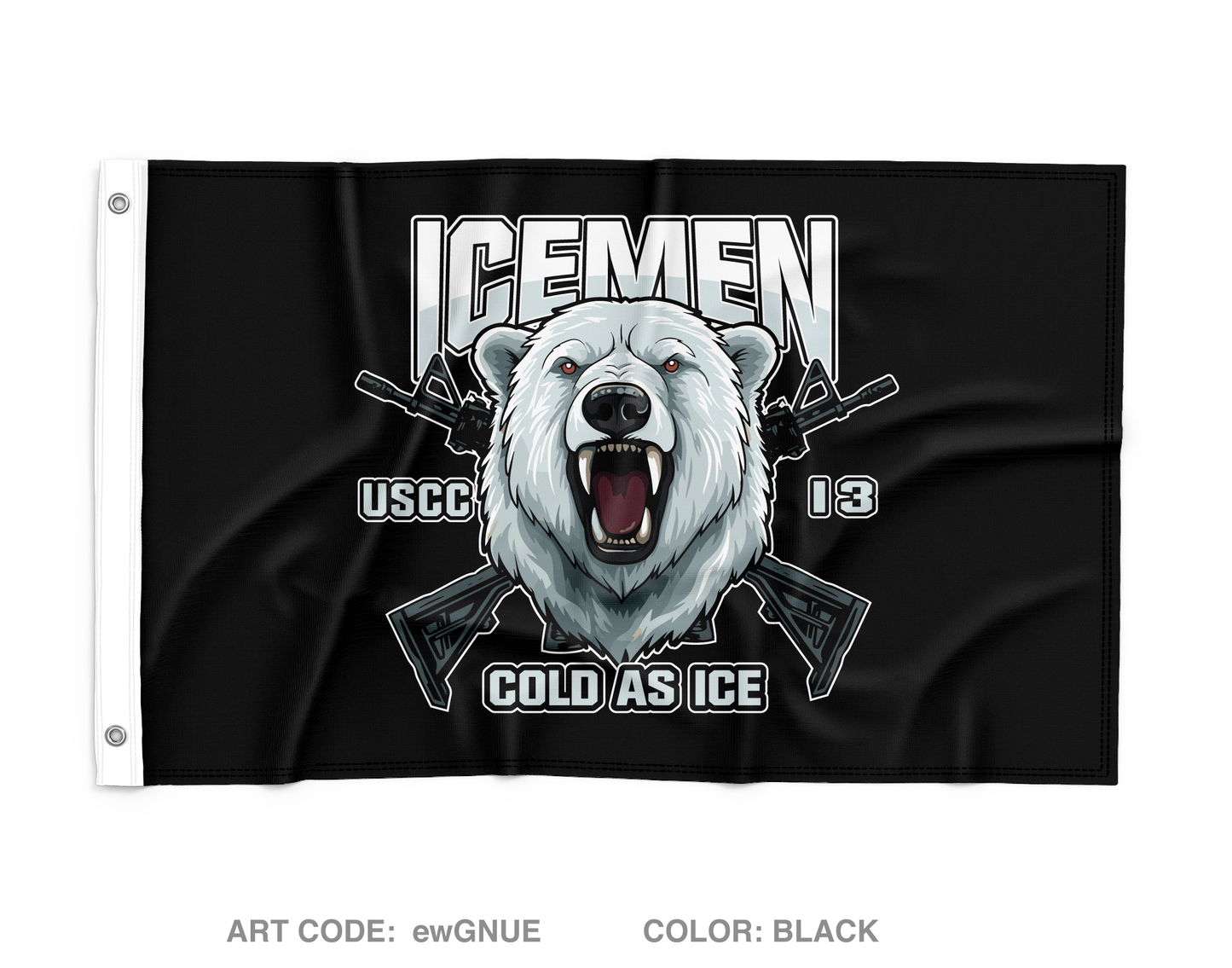 I3 ICEMEN Wall Flag - ewGNUE