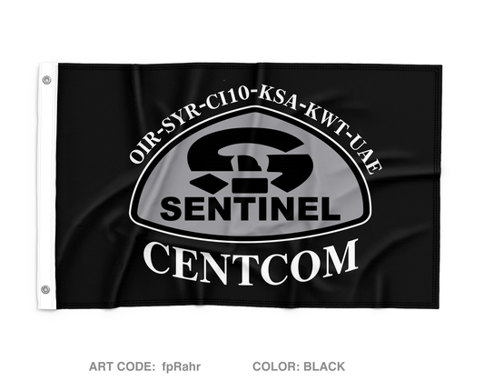 Centcom Sentinel Wall Flag - fpRahr