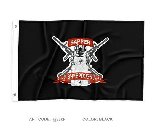 63rd CECI Wall Flag - gj36kF