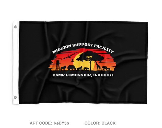 Mission Support Facility Wall Flag - keBY5b