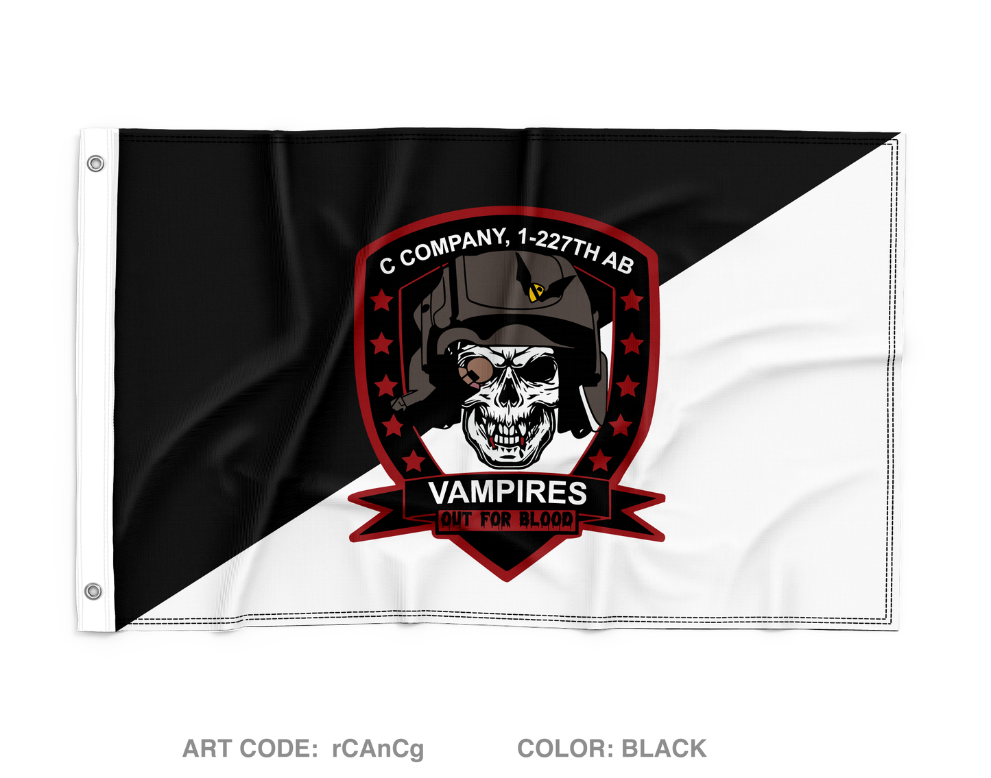 C co 1-227 AB 1 ACB Wall Flag - rCAnCg