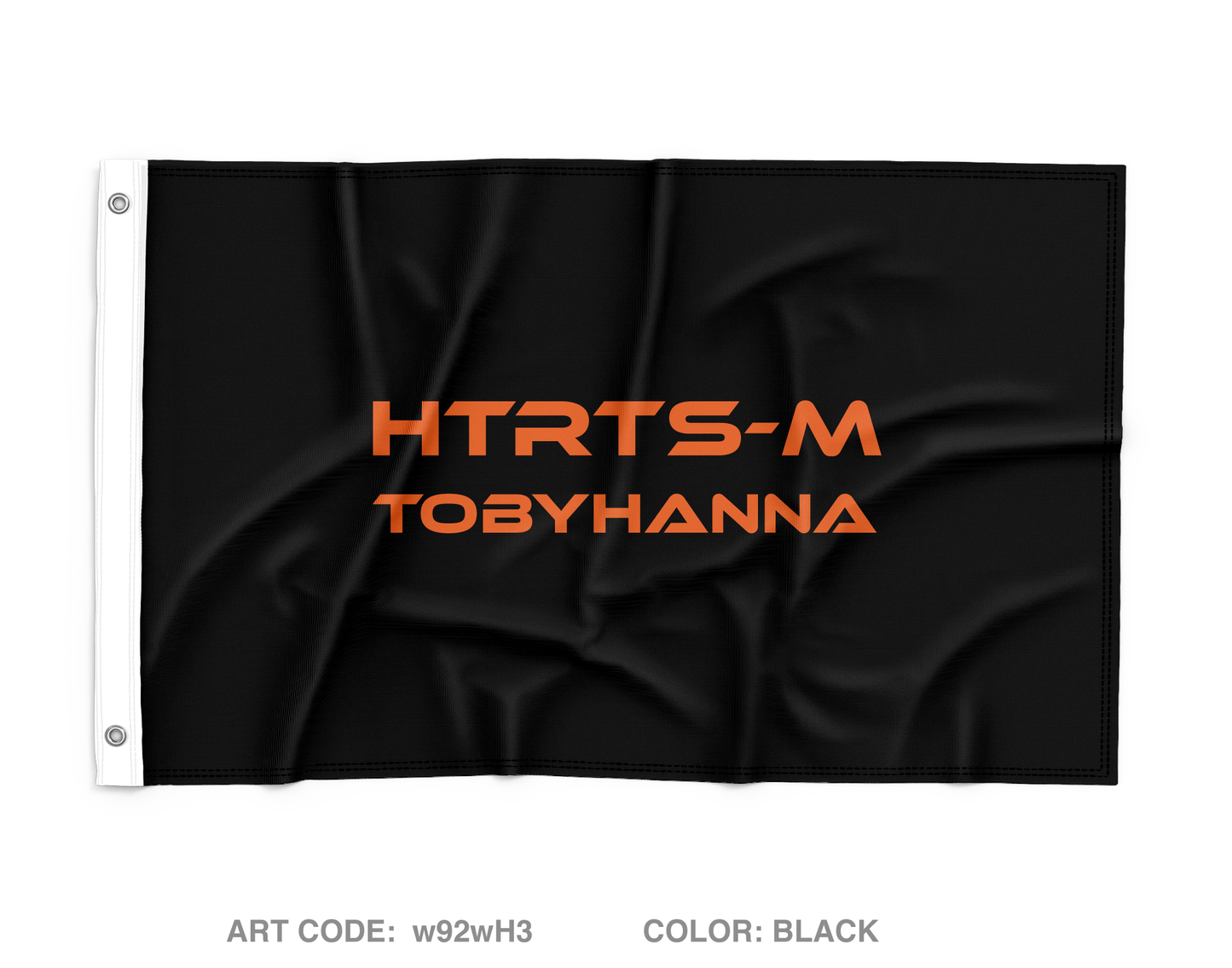 HTRTSM TOBYHANNA Wall Flag - w92wH3