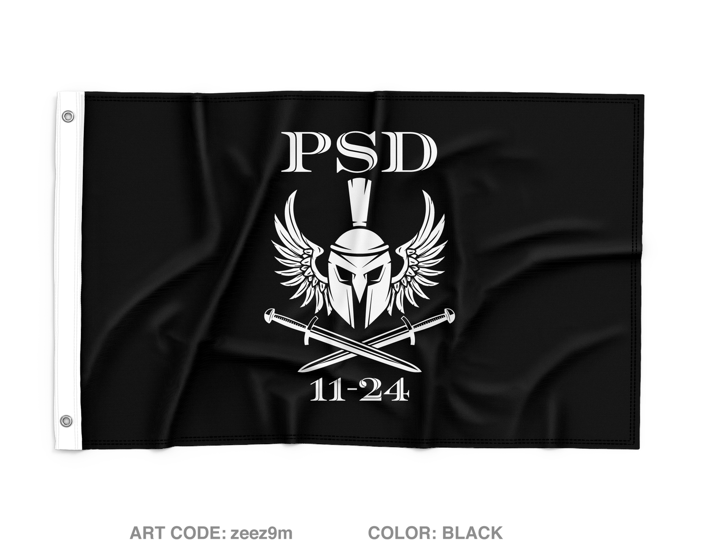 Protective services detail Wall Flag - zeez9m