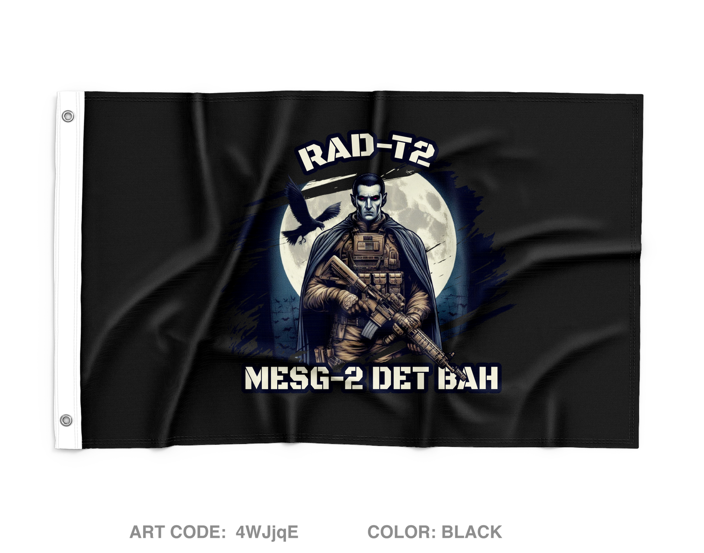 MESG-2 DET BAH Wall Flag - 4WJjqE