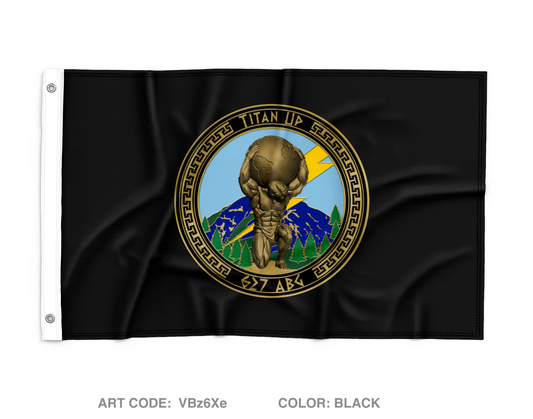 627th Air Base Group Wall Flag - VBz6Xe