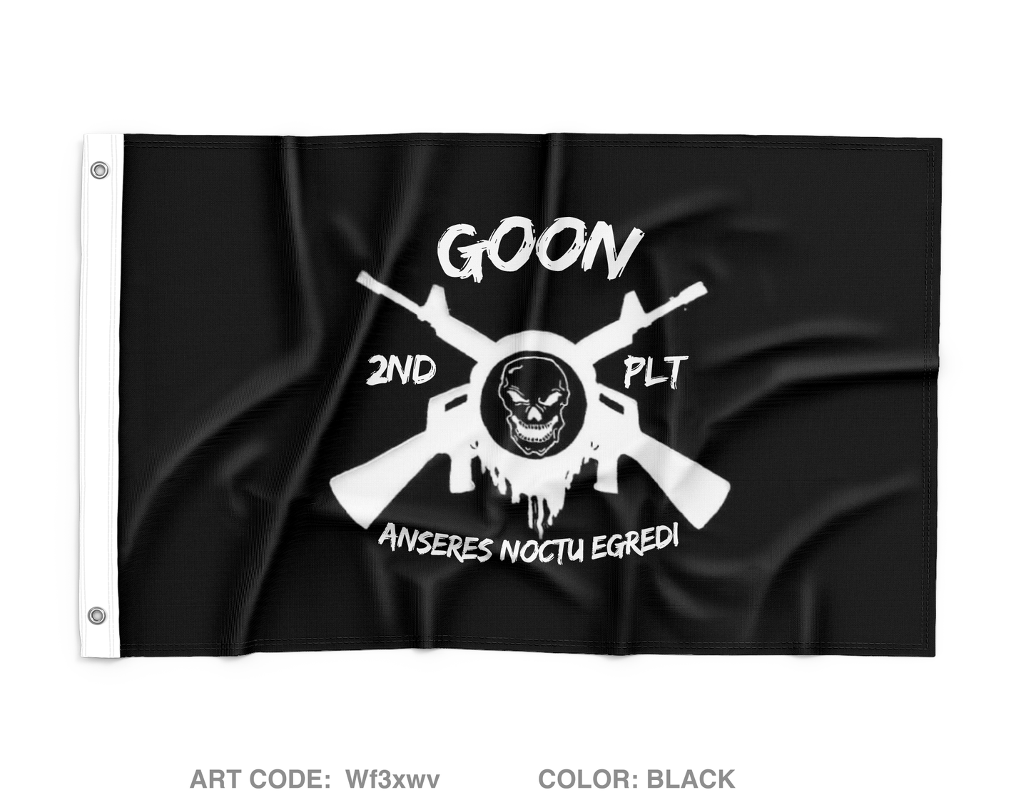 C co, 2nd BN, 87th IN Wall Flag - Wf3xwv