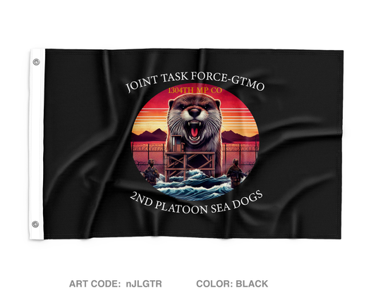 1304TH MP CO 2ND PLT Wall Flag - nJLGTR