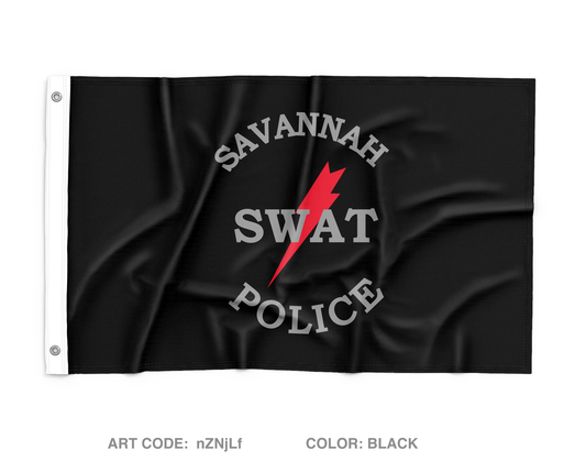 SAVANNAH SWAT Wall Flag - nZNjLf