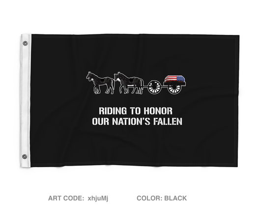 Caisson Platoon Wall Flag - xhjuMj