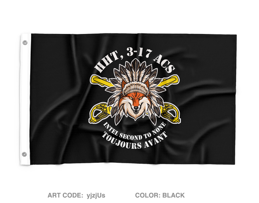 HHT, 3-17 ACS Wall Flag - yjzjUs