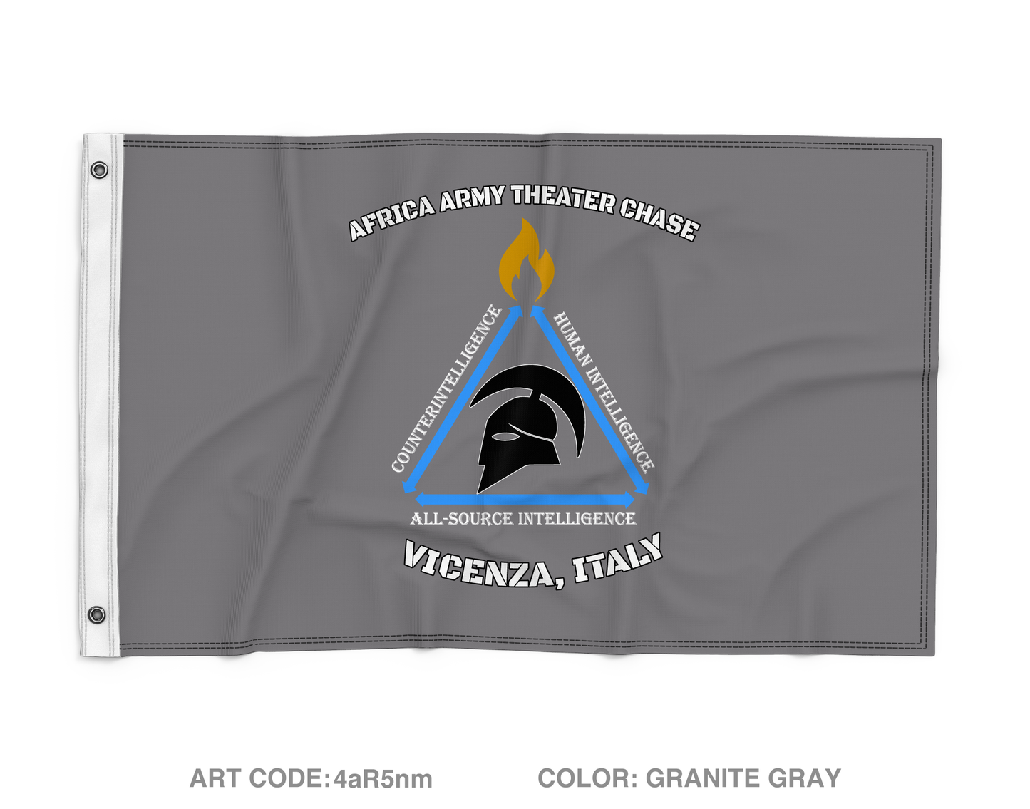 CHASE, HHD, 307th MI BN, 207th MIB-T Wall Flag - 4aR5nm