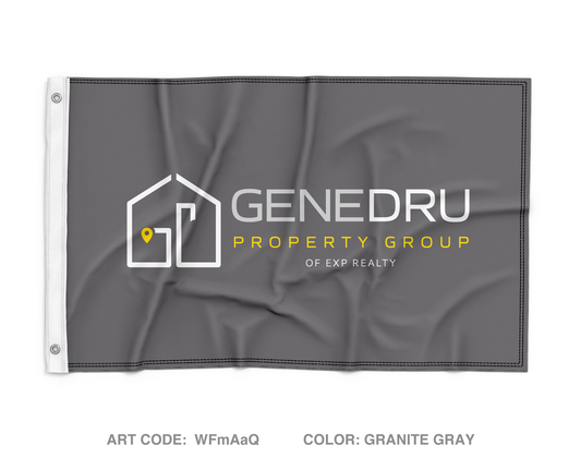 Gene Dru Property Group Wall Flag - WFmAaQ