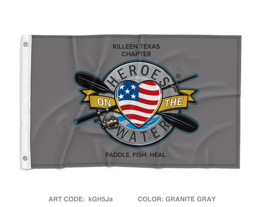 Heroes on the Water: Killeen Wall Flag - kGH5Ja