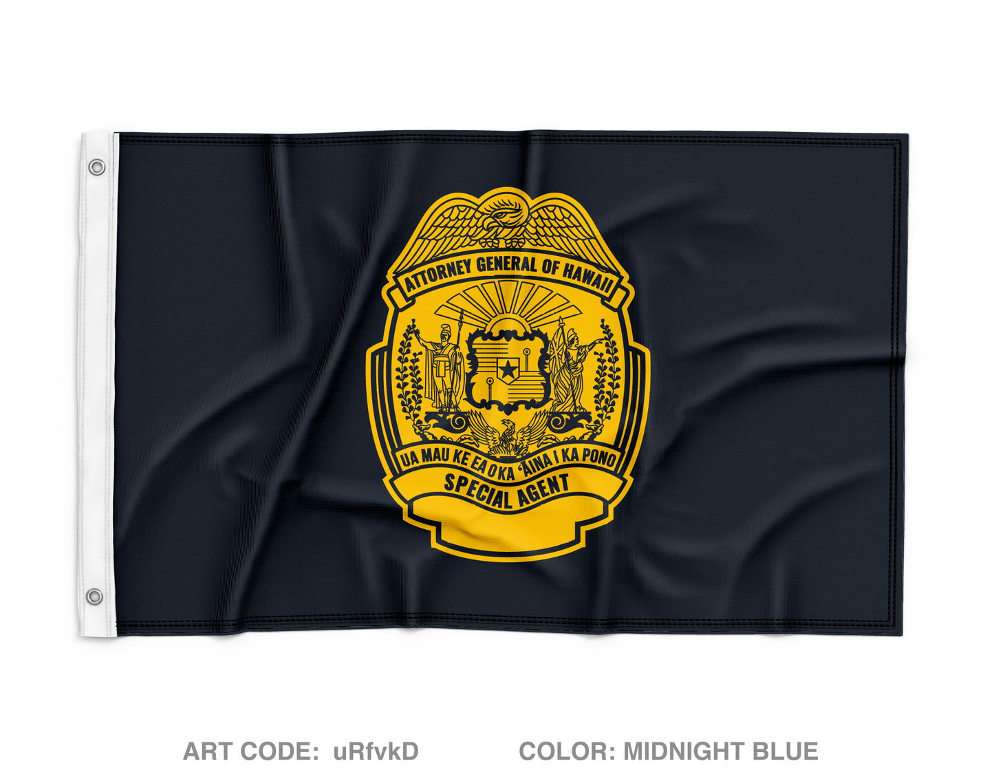 State of Hawaii Department of the Attorney General Wall Flag - uRfvkD