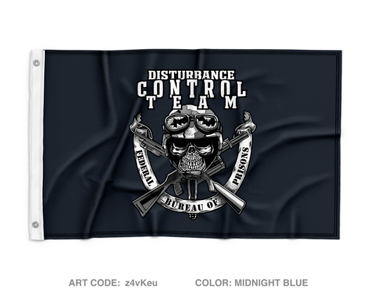 FCC Florence Disturbance Control Team Wall Flag - z4vKeu