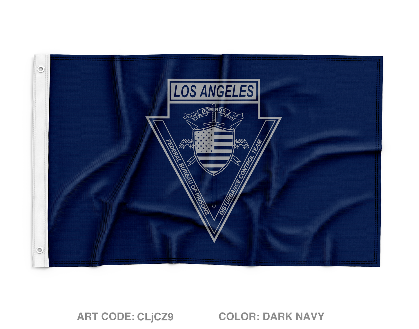 MDC Los Angeles Disturbance Control Team Wall Flag - CLjCZ9