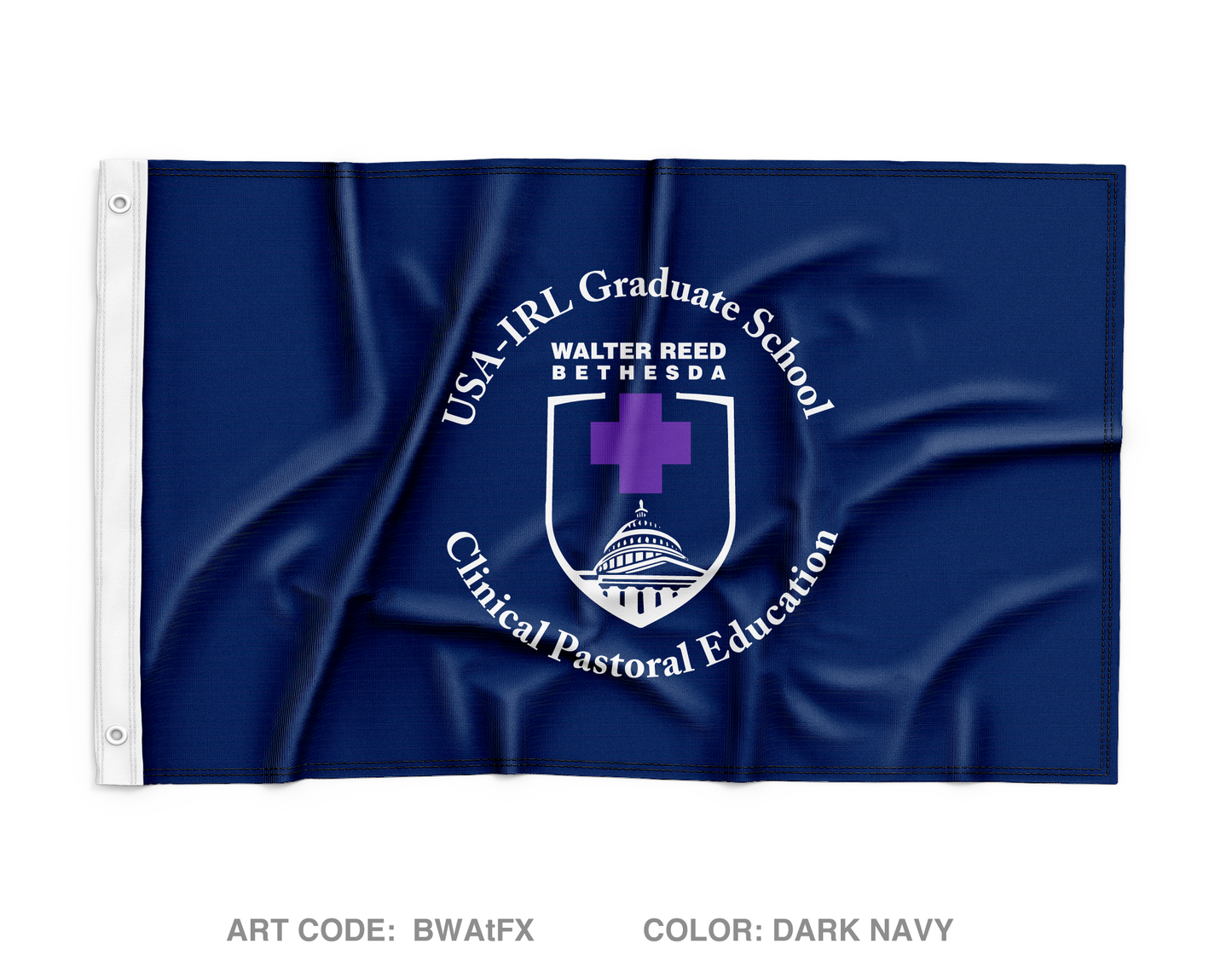 Walter Reed CPE Program Wall Flag - BWAtFX