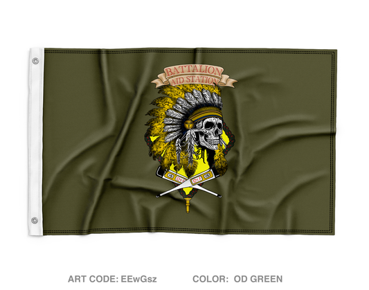 2D Battalion 6th Marines Wall Flag - EEwGsz