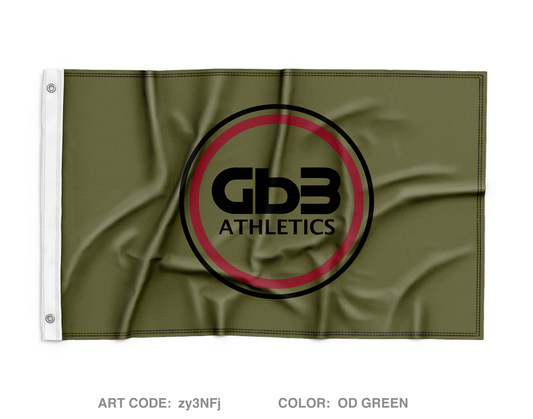 GB3 Athletics Wall Flag - zy3NFj