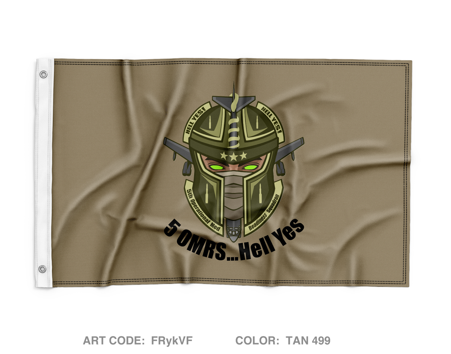 5th Operational Medical Readiness Squadron Wall Flag - FRykVF