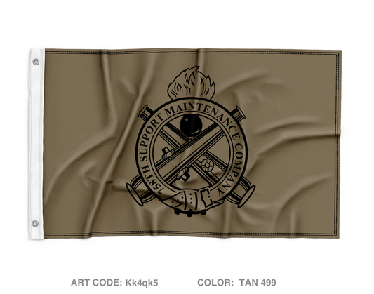 758th Support Maintenance Company Wall Flag - Kk4qk5