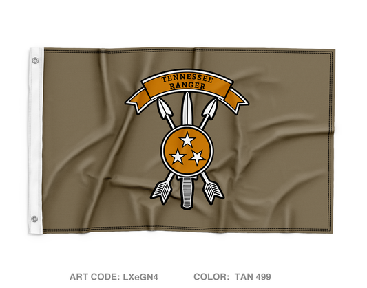 Military Order of Tennessee Rangers Wall Flag - LXeGN4